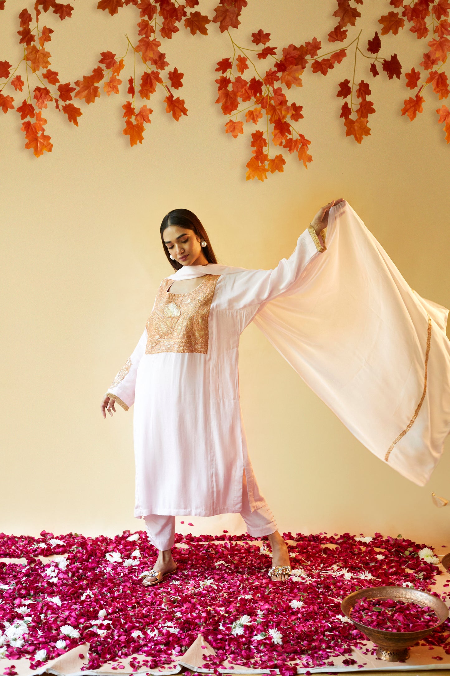 Crepe Tilla Suit Set