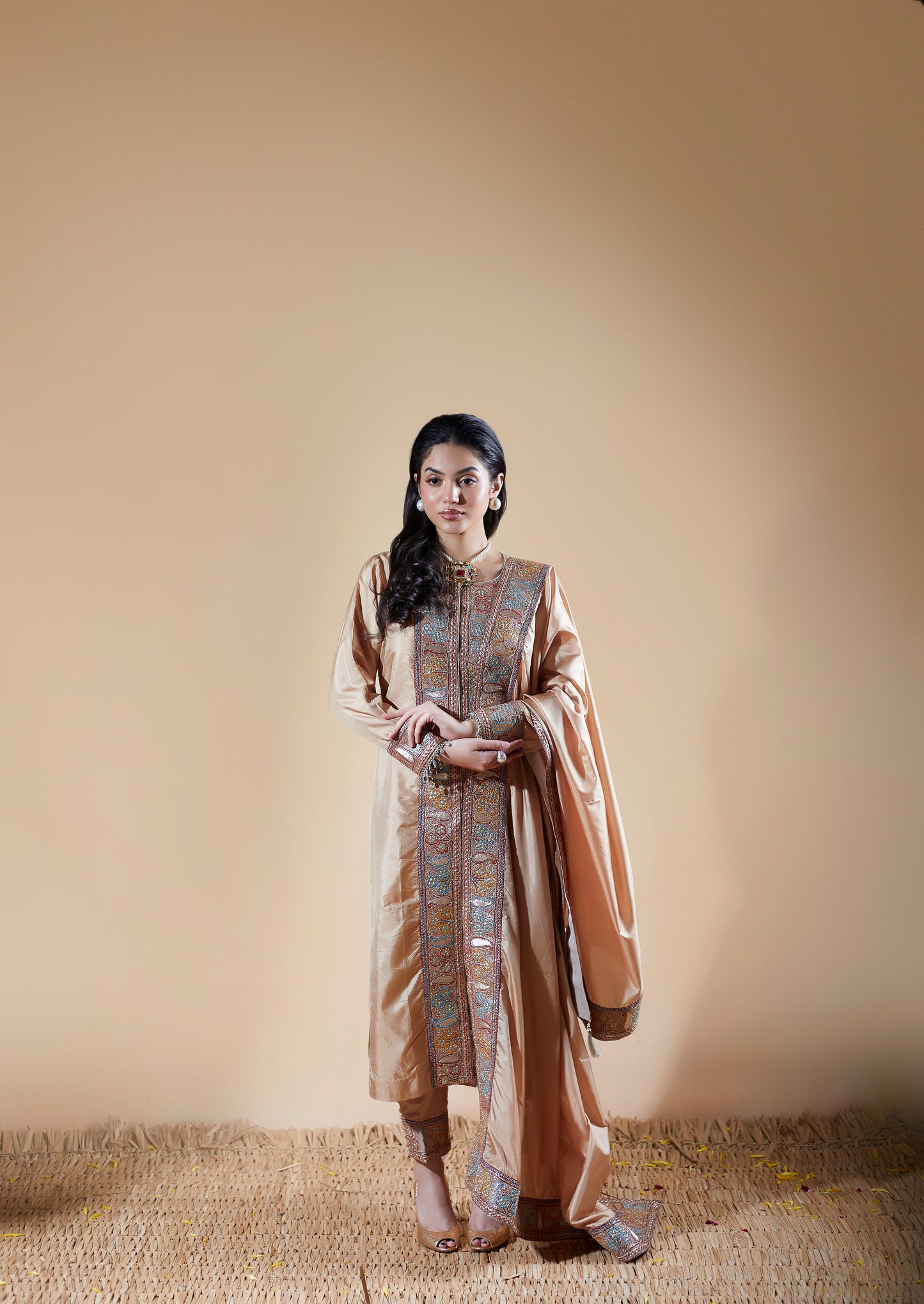Fawn Jacket Suit Set